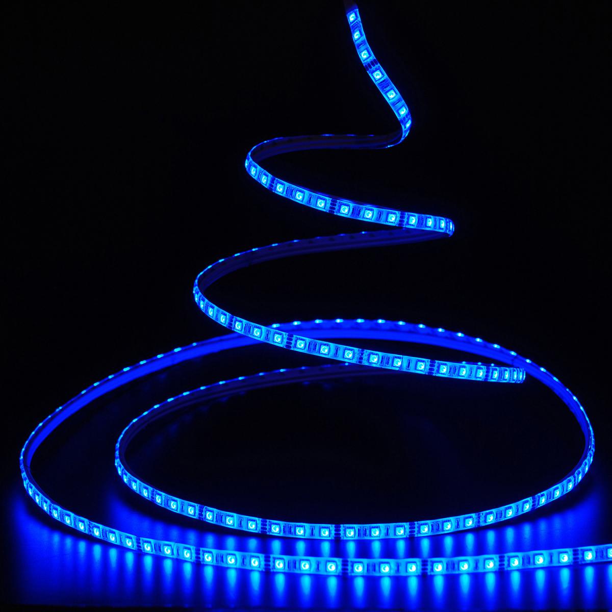LED RGB 1M Battery Operated Strip Light - White – image 5
