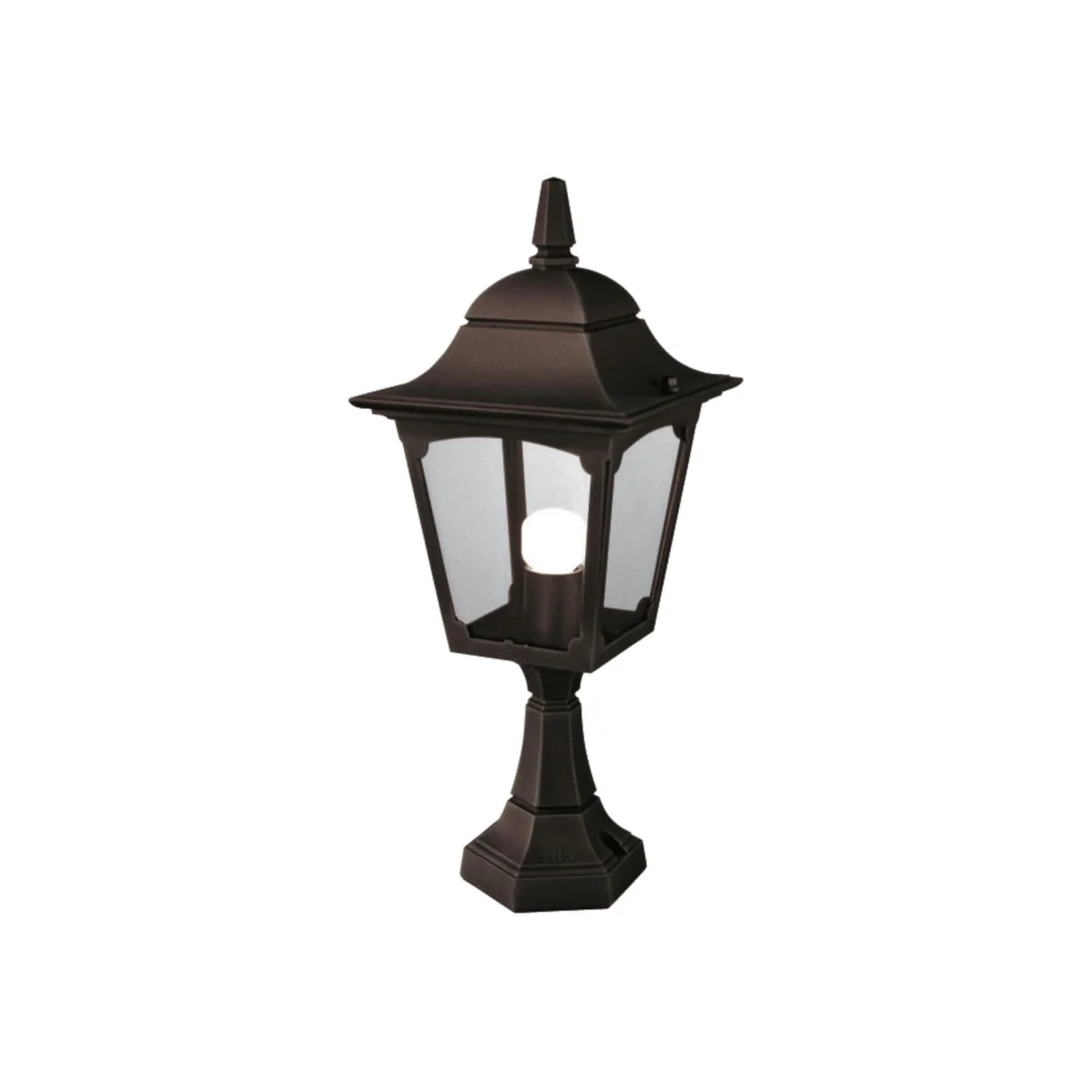 Elstead Lighting Chapel Pedestal Light Black - Black – image 1