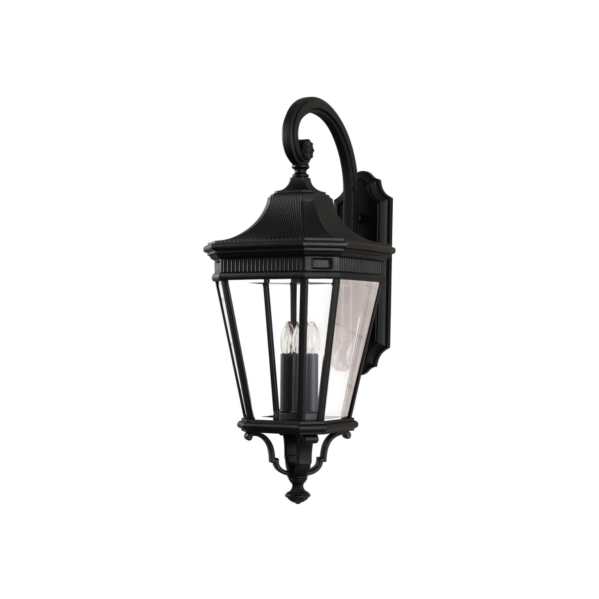 Elstead Lighting Cotswold Wall Light Black A - Black – image 1
