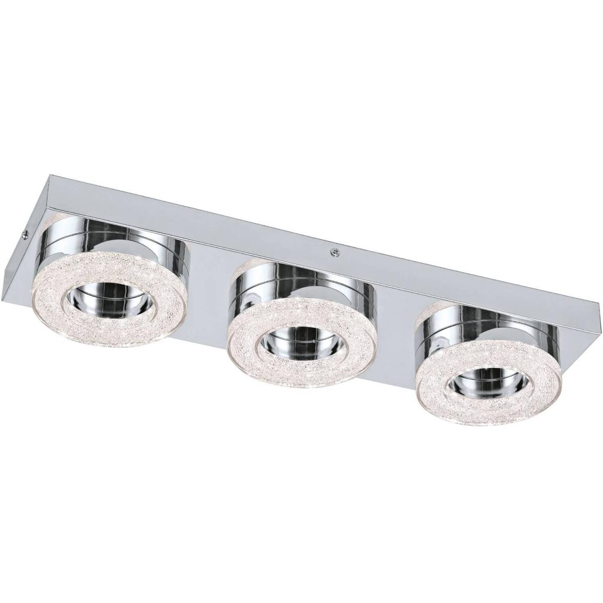 EGLO Fradelo LED WallCeiling 3 Light Circle - Grey – image 3