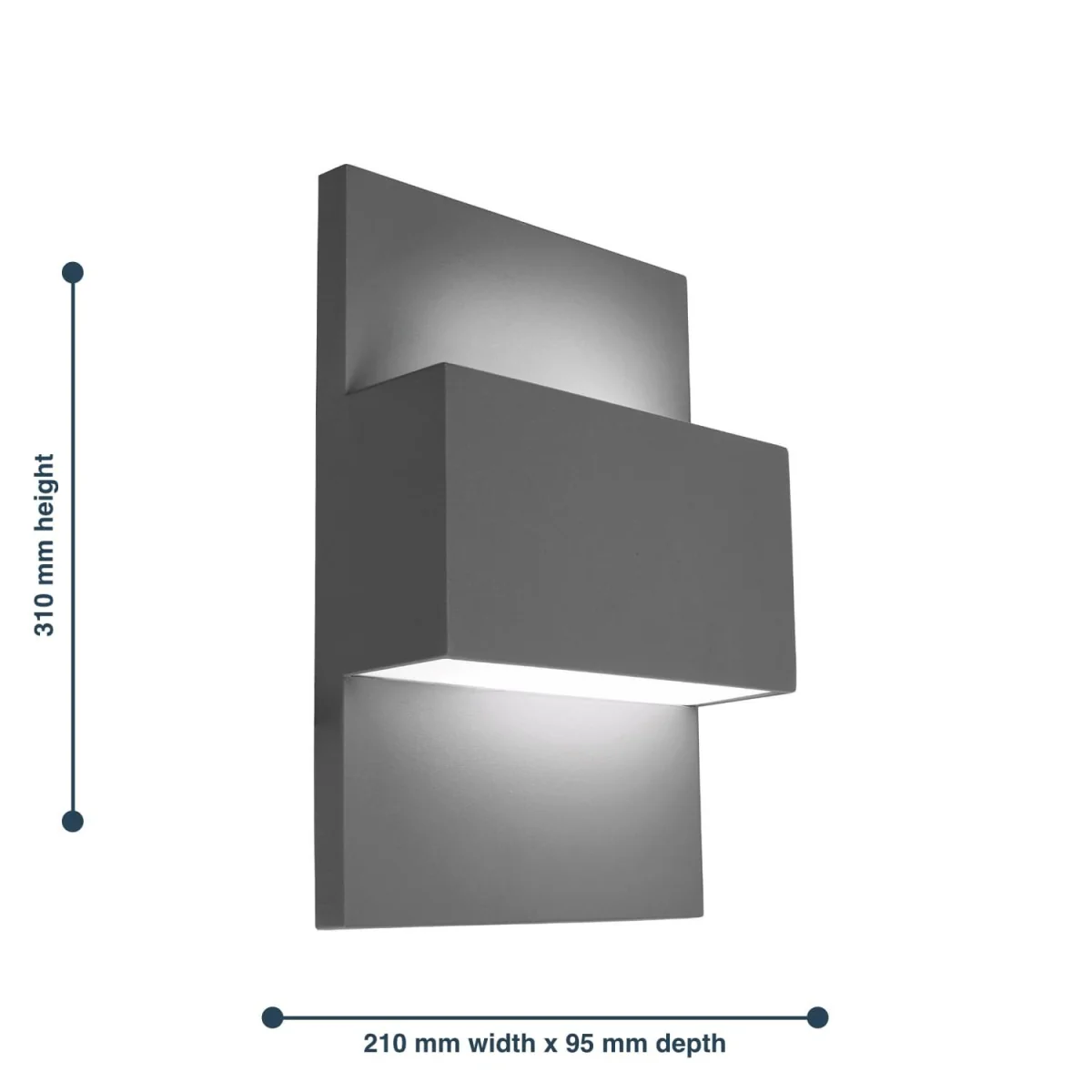 Geneve Wall Light Grey - Grey – image 4