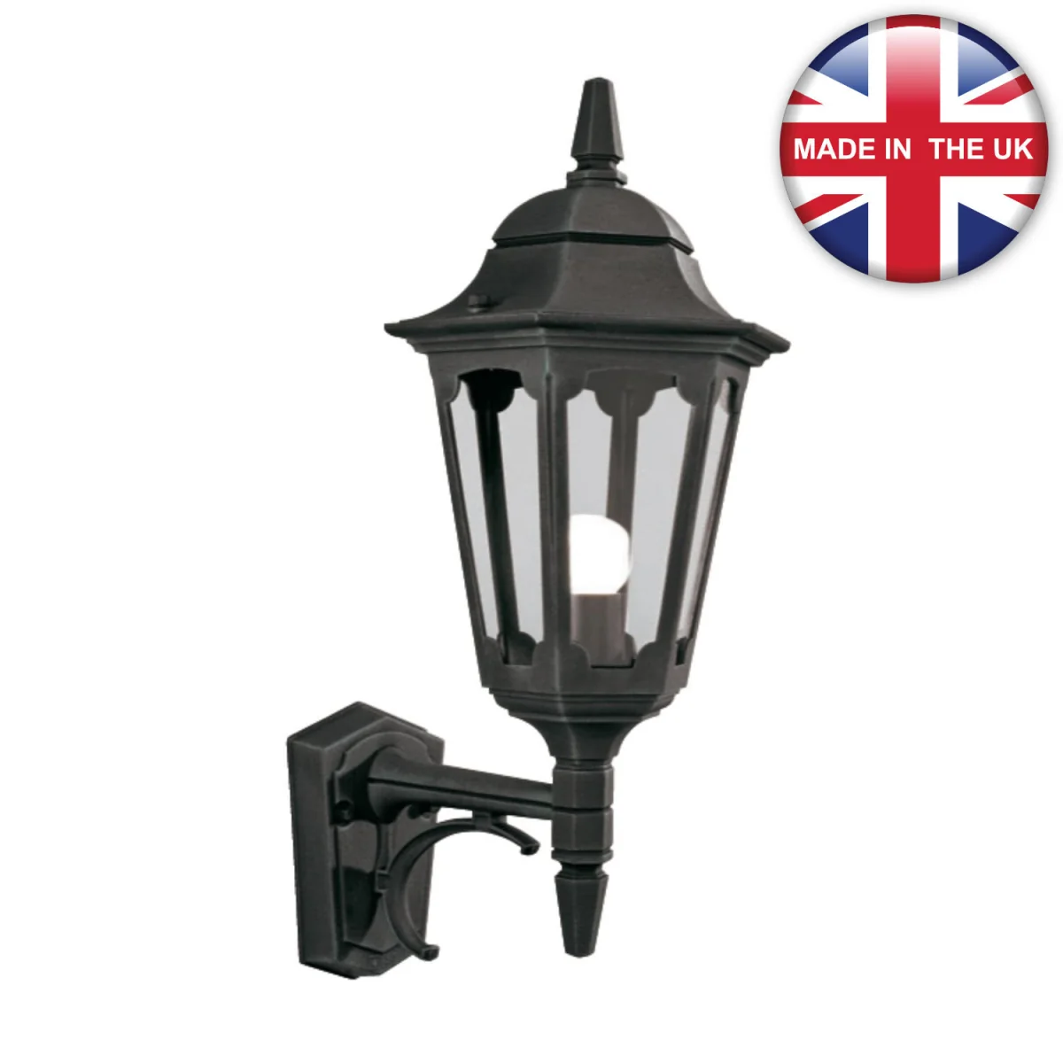 Elstead Lighting Parish Wall Light Black A - Black – image 3