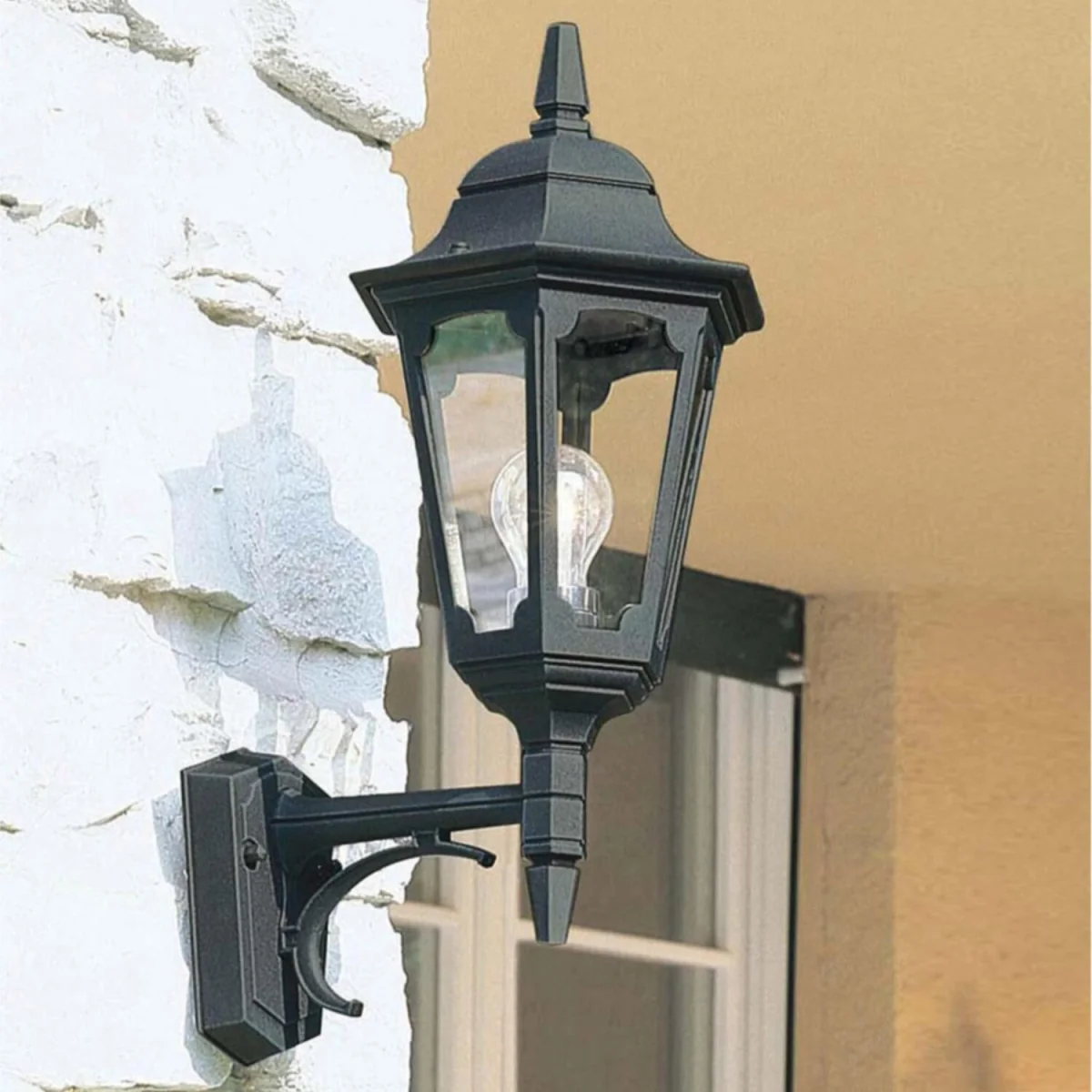 Elstead Lighting Parish Wall Light Black A - Black – image 1