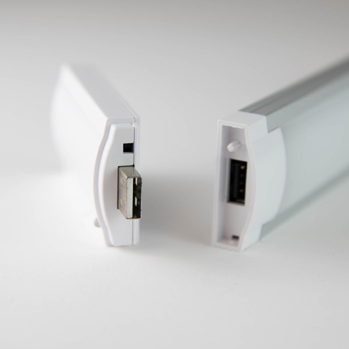 LED Cool White 28cm PIR Bar Light - White – image 6