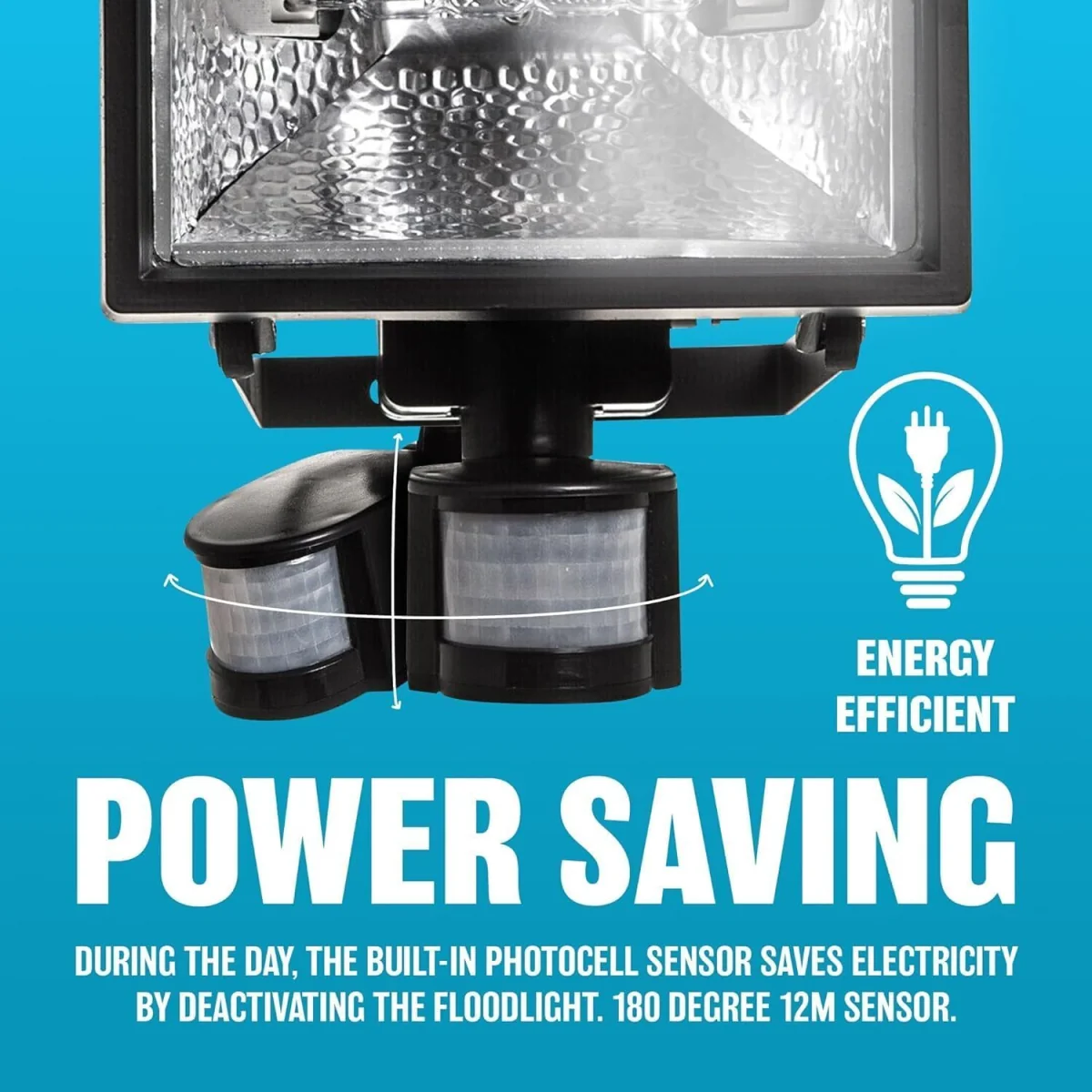 Sensor Flood Light - Black – image 2
