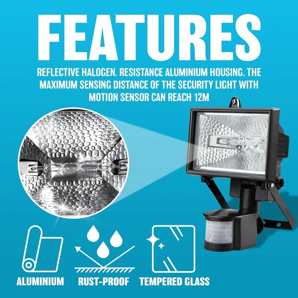 Sensor Flood Light - Black – image 6