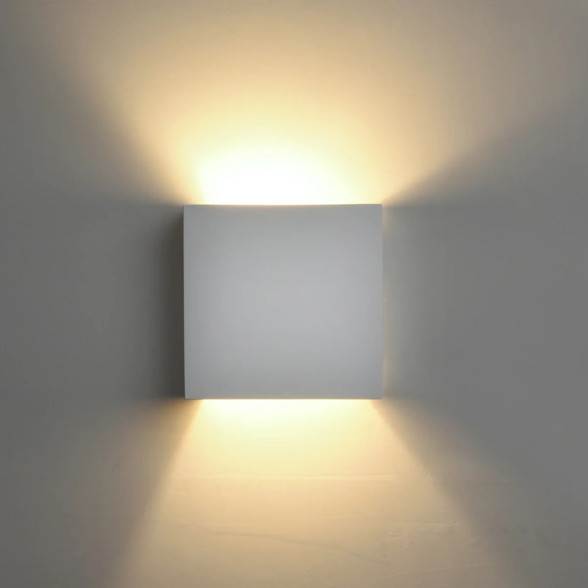 Set Of 2 Michele Wall Washer Lights - White Plaster – image 9