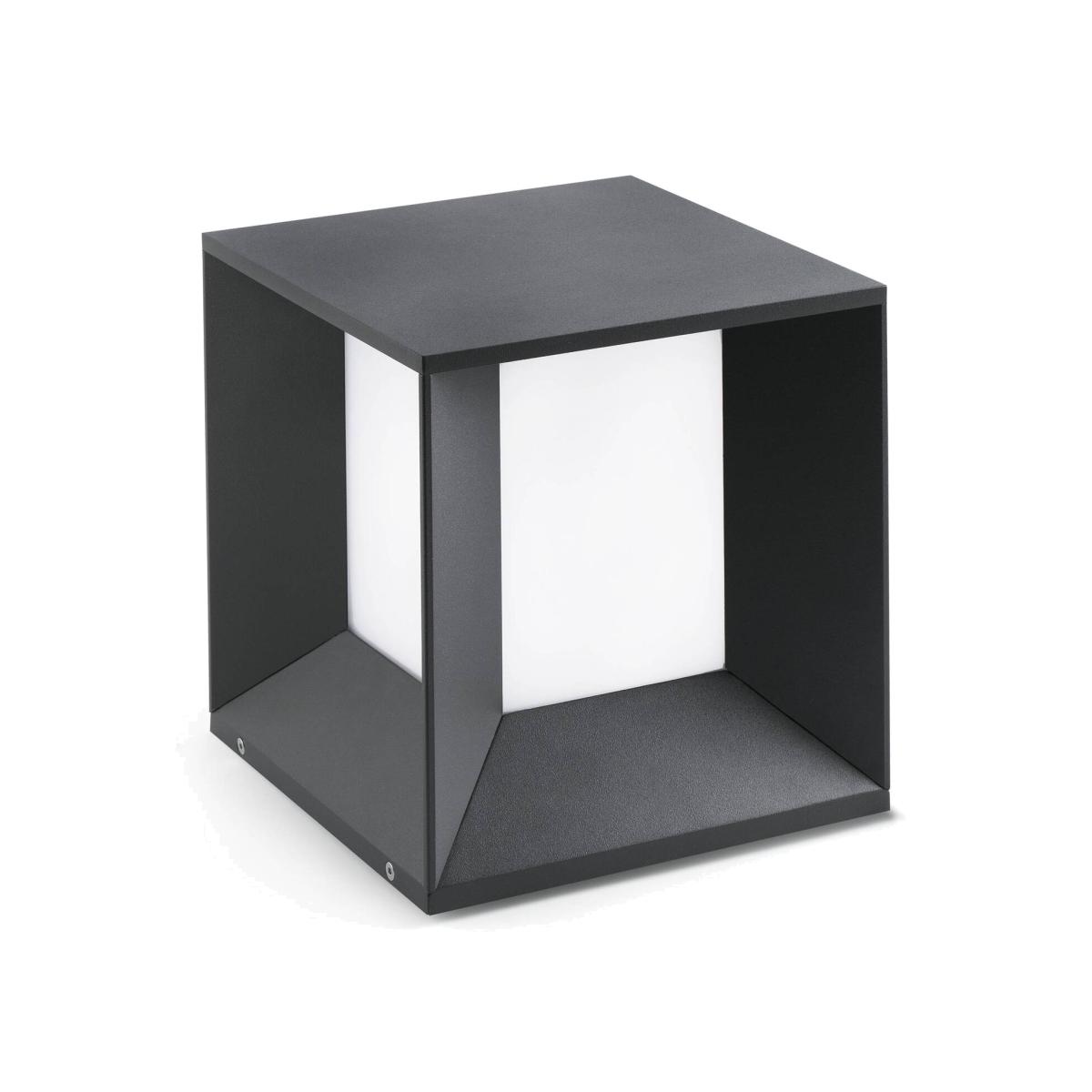 Mila LED Outdoor Pedestal Light - White