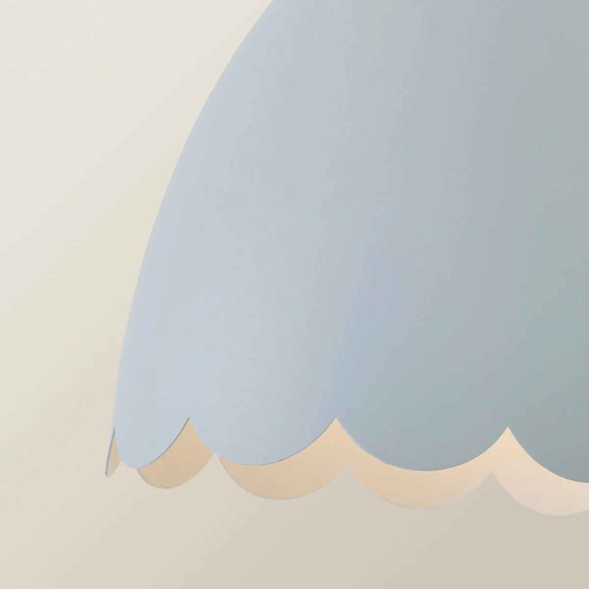 Millie Scallop Adjustable Wall Light - Powder Blue / 0.35kg / Plastic – image 5