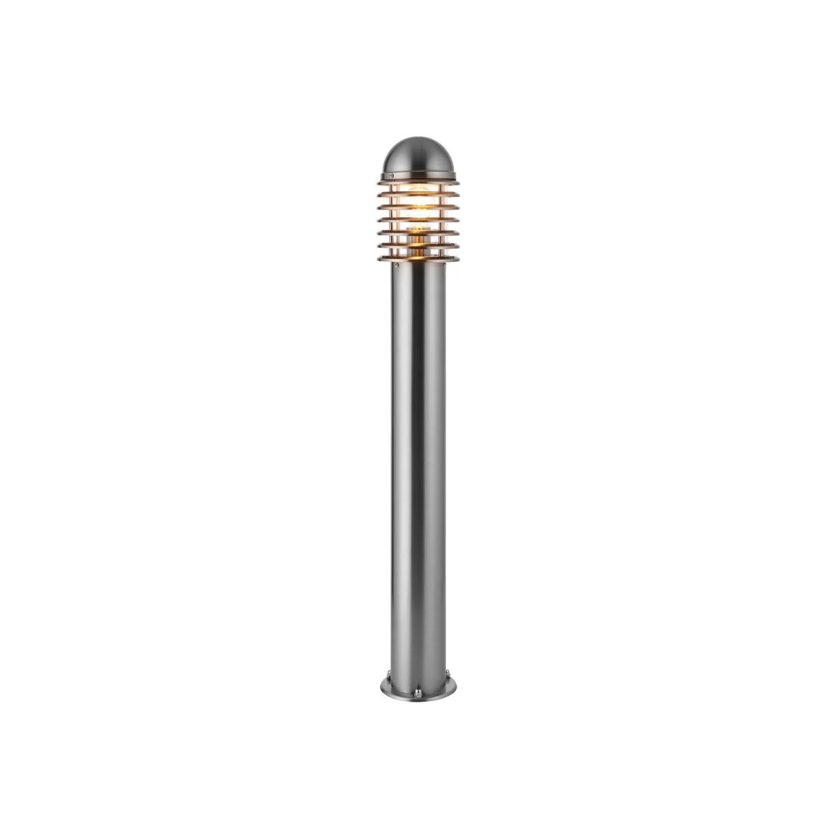 Louvre Bollard Light Stainless Steel - Stainless Steel