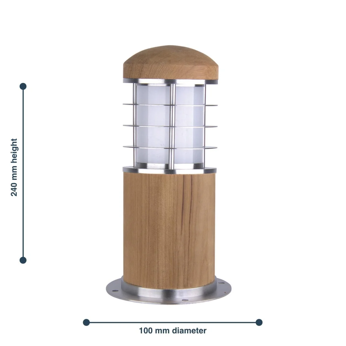 Poole Bollard Light Brown - Brown – image 2
