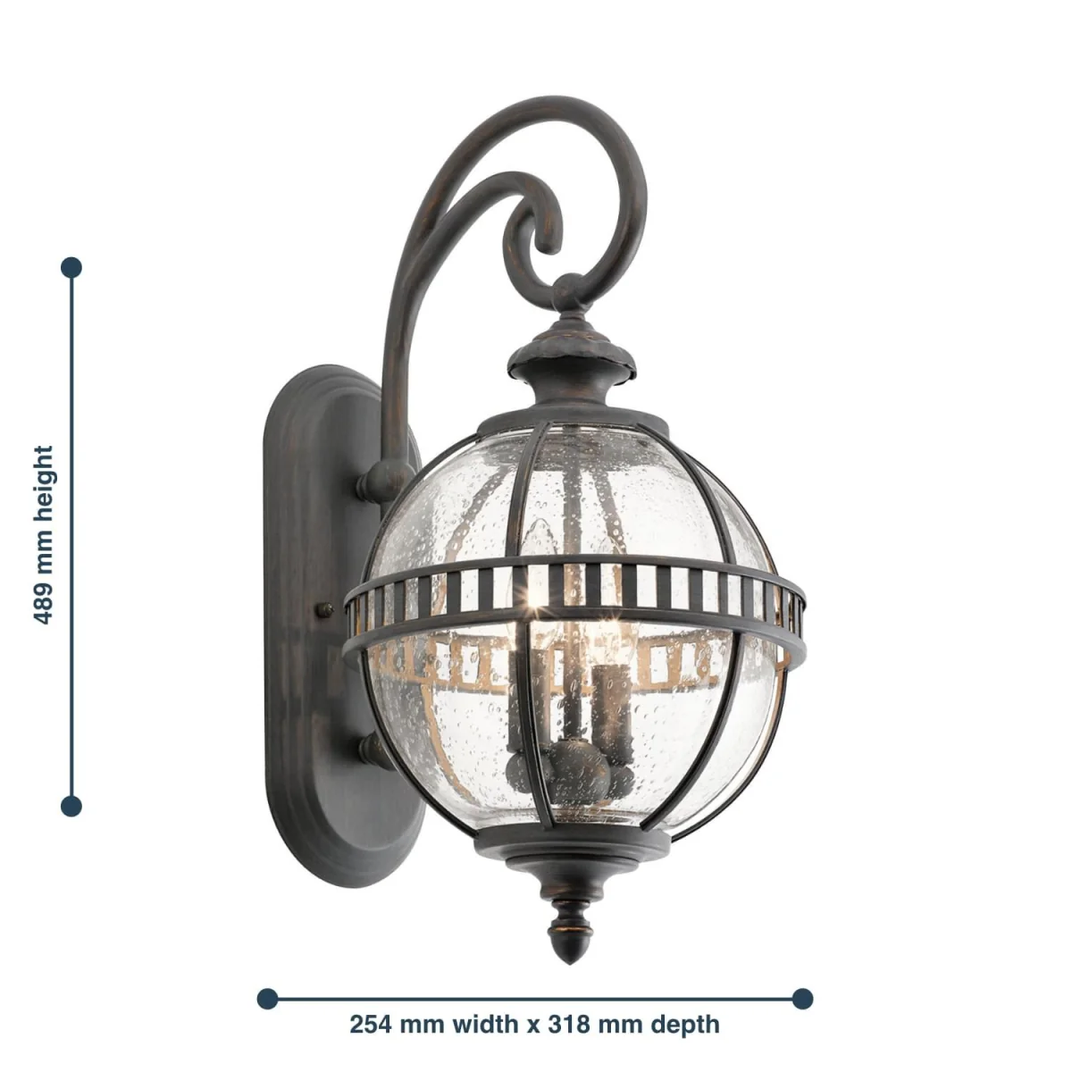 Halleron Wall Light Grey - Grey – image 2