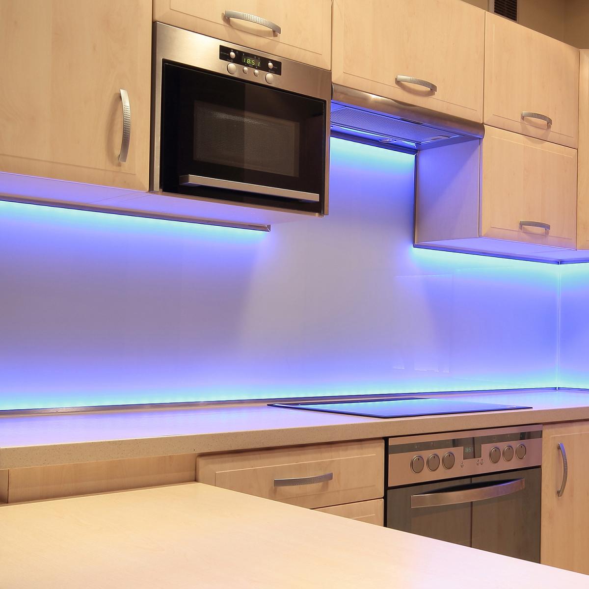 RGB 3m LED Silicone Coated Strip Light - White – image 6
