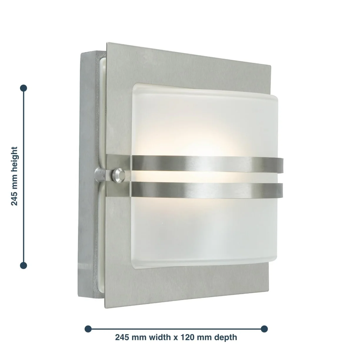 Bern Wall Light Stainless Steel - Stainless Steel – image 2