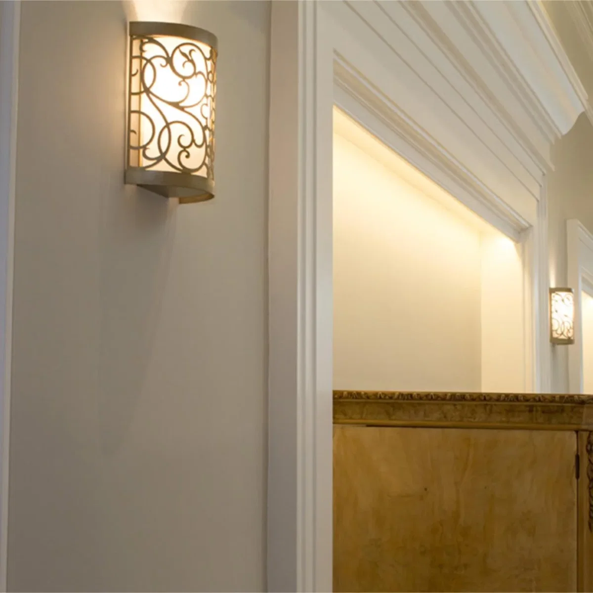 Arabesque Wall Light Silver - Silver – image 1