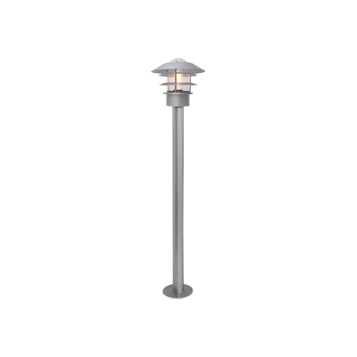 Helsingor Bollard Light Silver - Silver – image 1