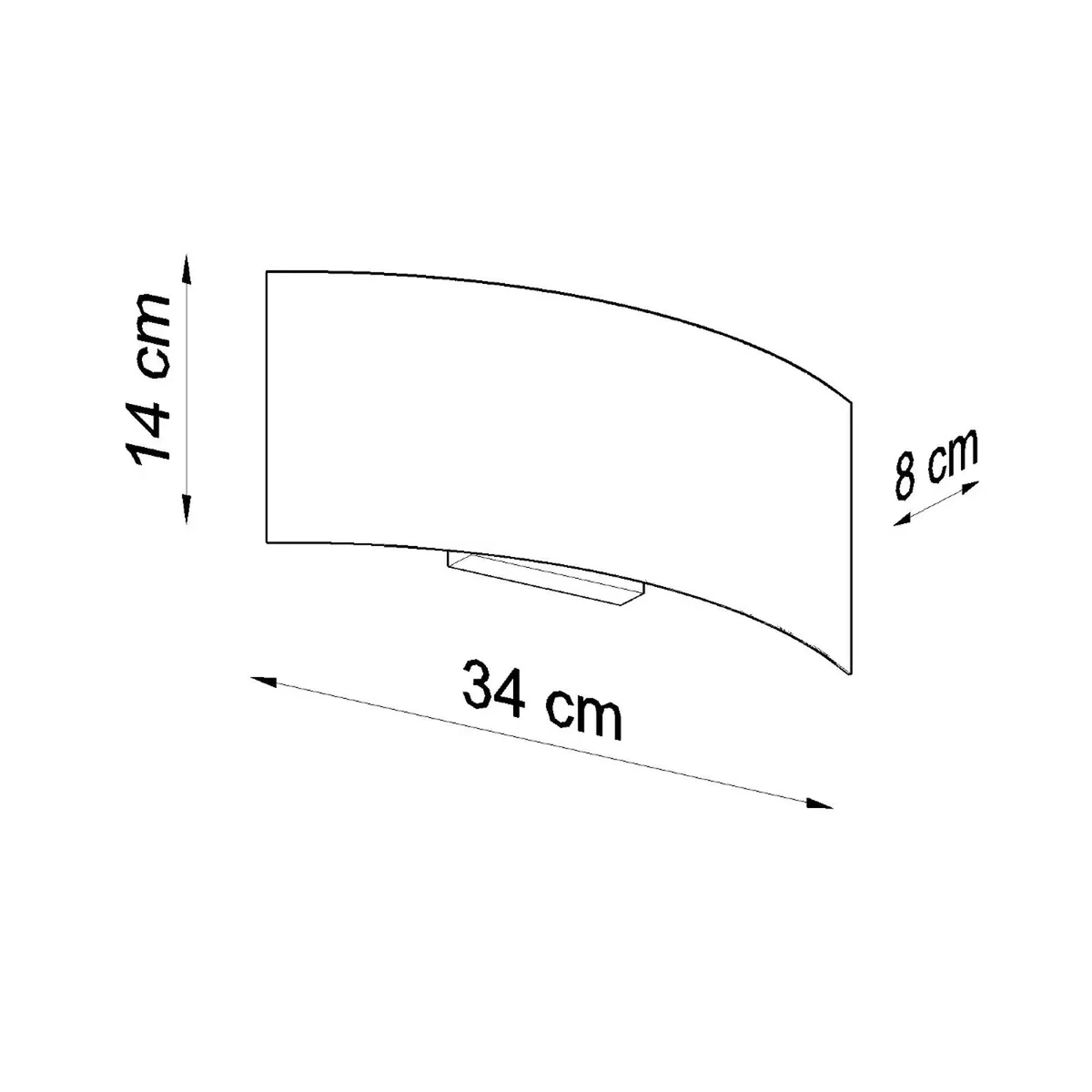 Wall lamp MAGNUS white - white – image 7