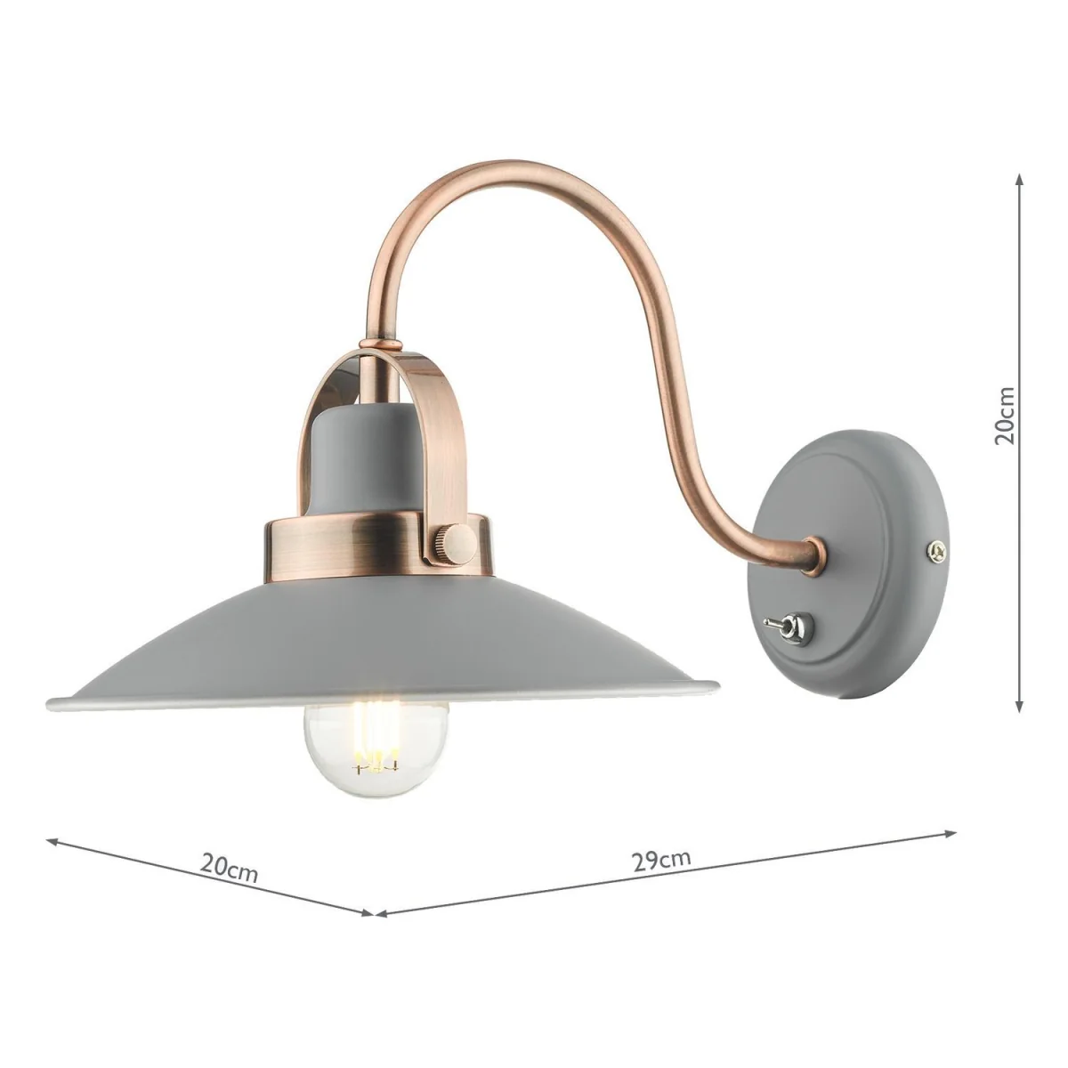 Liden Single Wall Light Graphite Copper – image 3