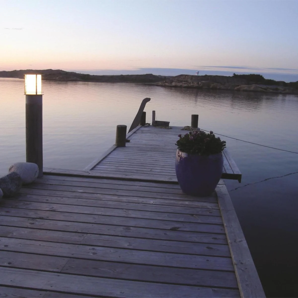 Stockholm Bollard Light Black - Black – image 1
