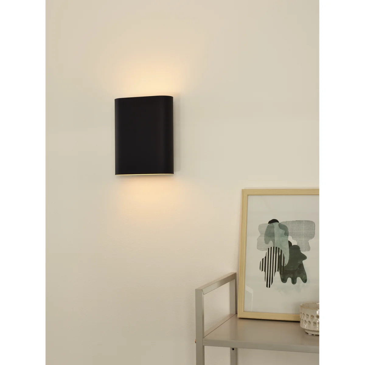 Lucide Lighting Ovalis Wall Light Black - Black – image 2