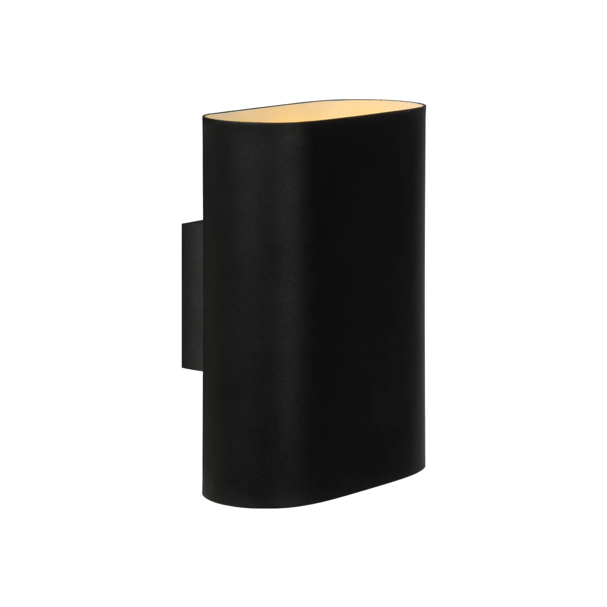 Lucide Lighting Ovalis Wall Light Black - Black – image 1