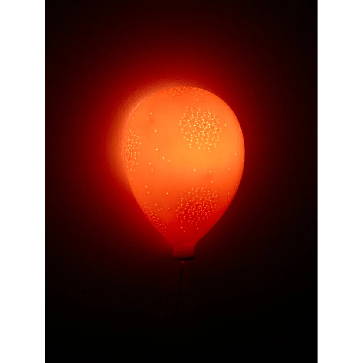 Ola Kids Pink Balloon Ceramic Wall Night Light - Pink – image 4