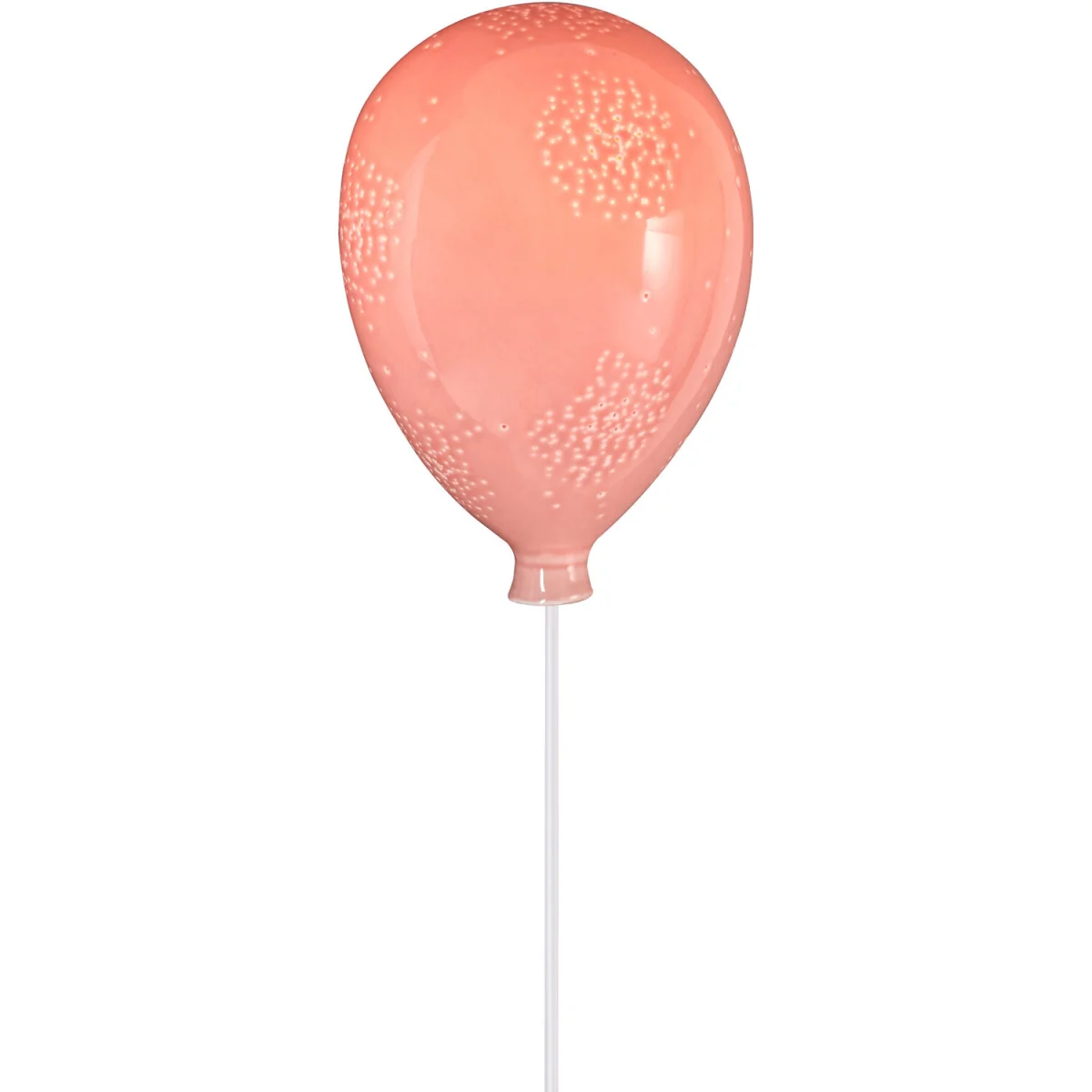 Ola Kids Pink Balloon Ceramic Wall Night Light - Pink – image 5