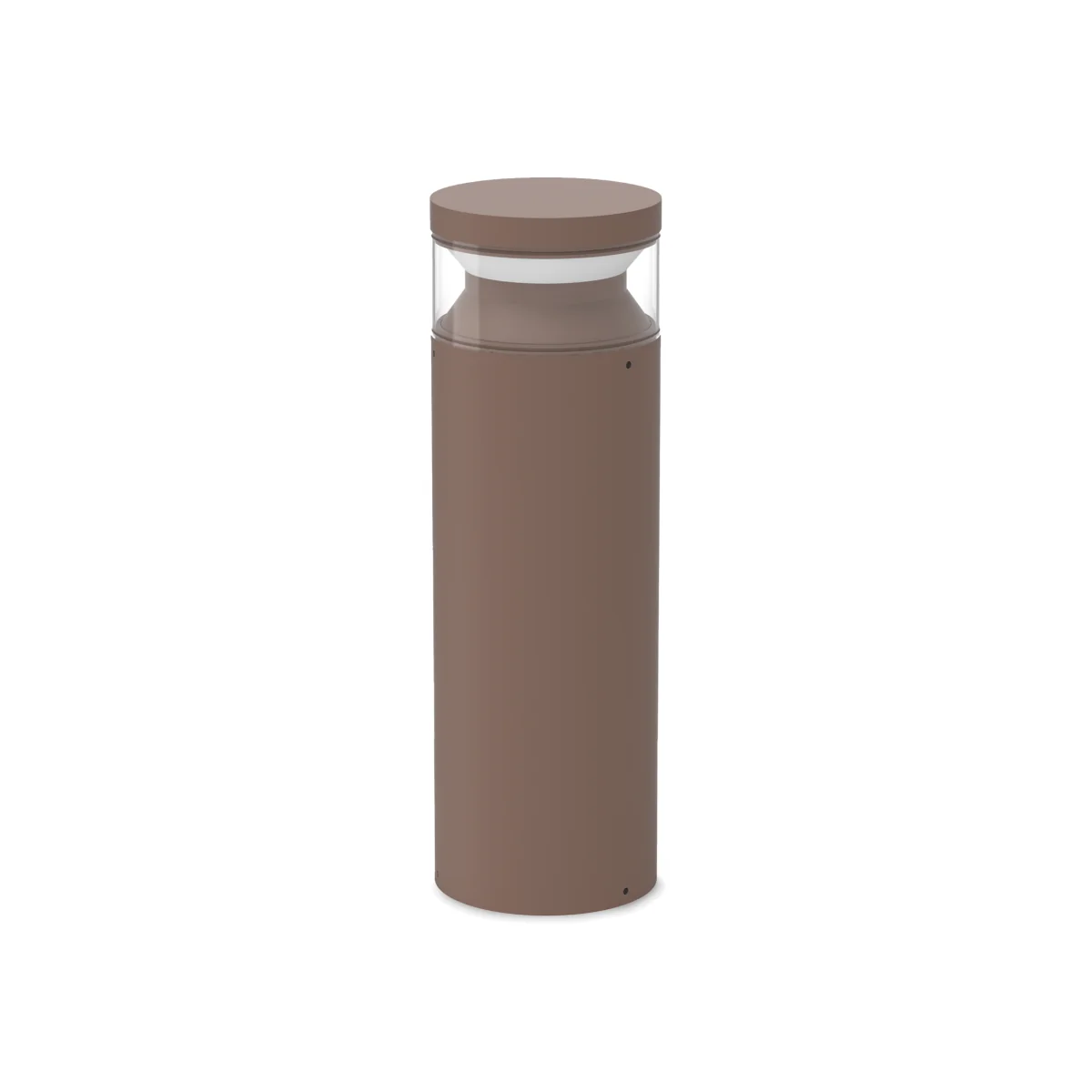 Ideal Lux Lighting Boeing Bollard Light Brown A - Brown