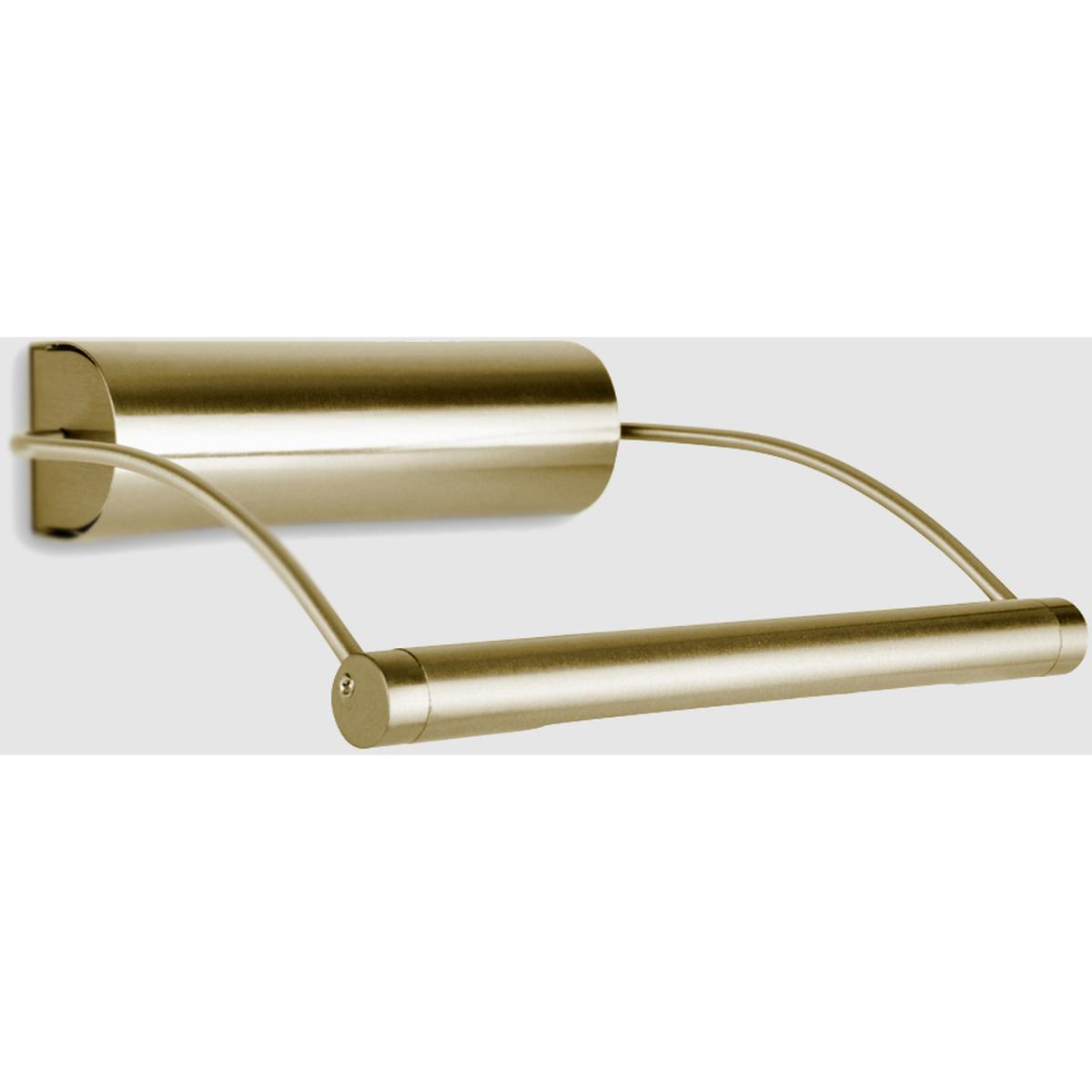 Modern Battery Operated Adjustable Antique Brass Picture LED Wall Light - Gold – image 5