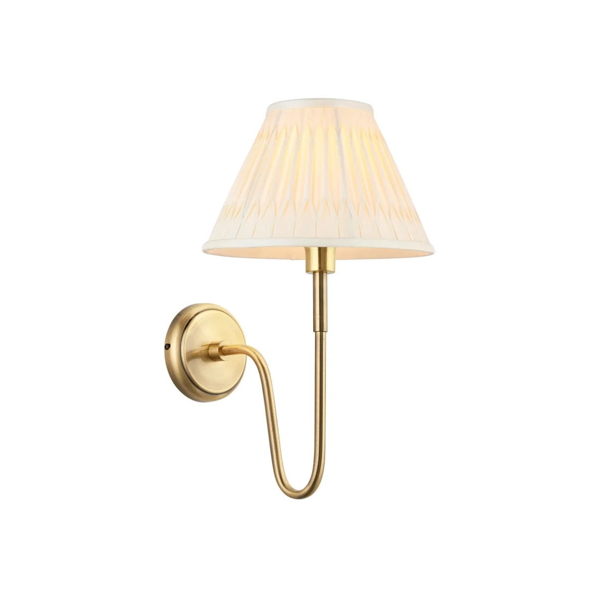 Endon Collection Lighting Rouen Wall Light Brass A - Brass – image 1
