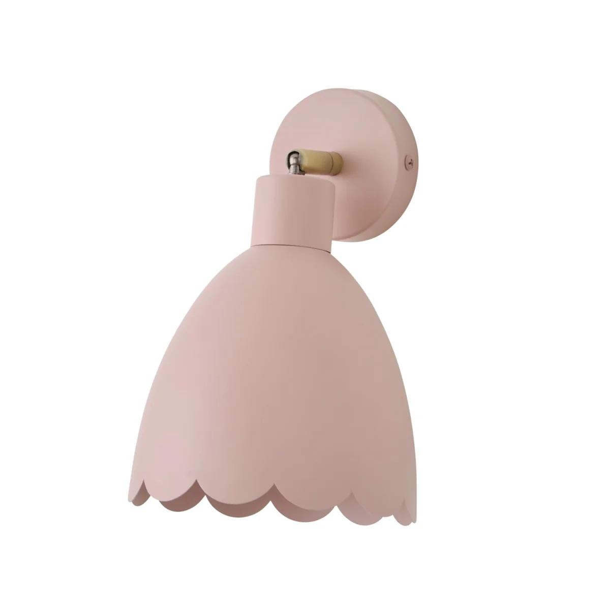 Millie Scallop Adjustable Wall Light - Rose Pink / 0.35kg / Metal – image 3