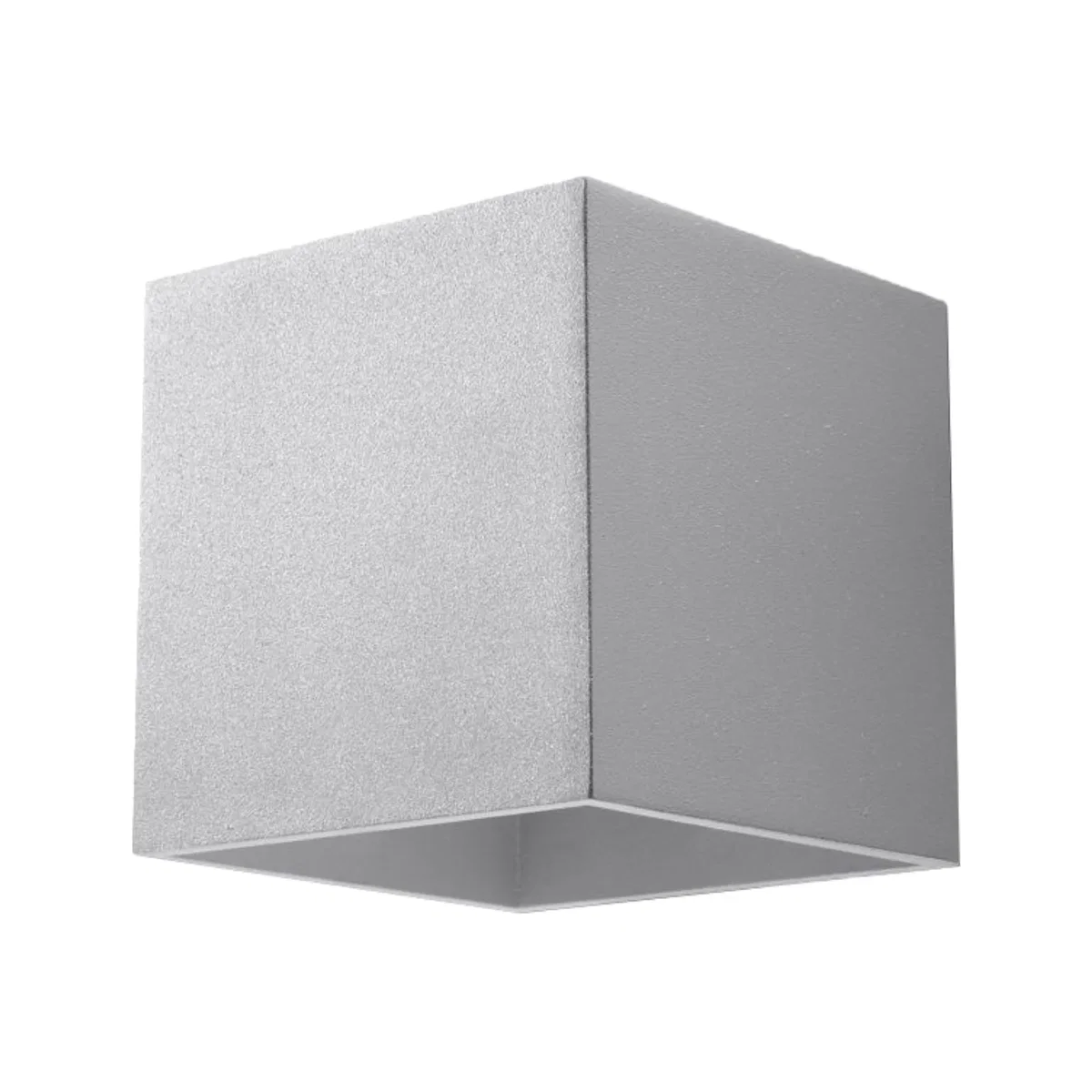 Wall lamp QUAD 1 white - gray / Aluminium – image 1