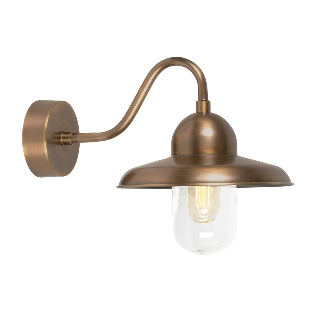 Somerton Wall Light Brass - Brass – image 1