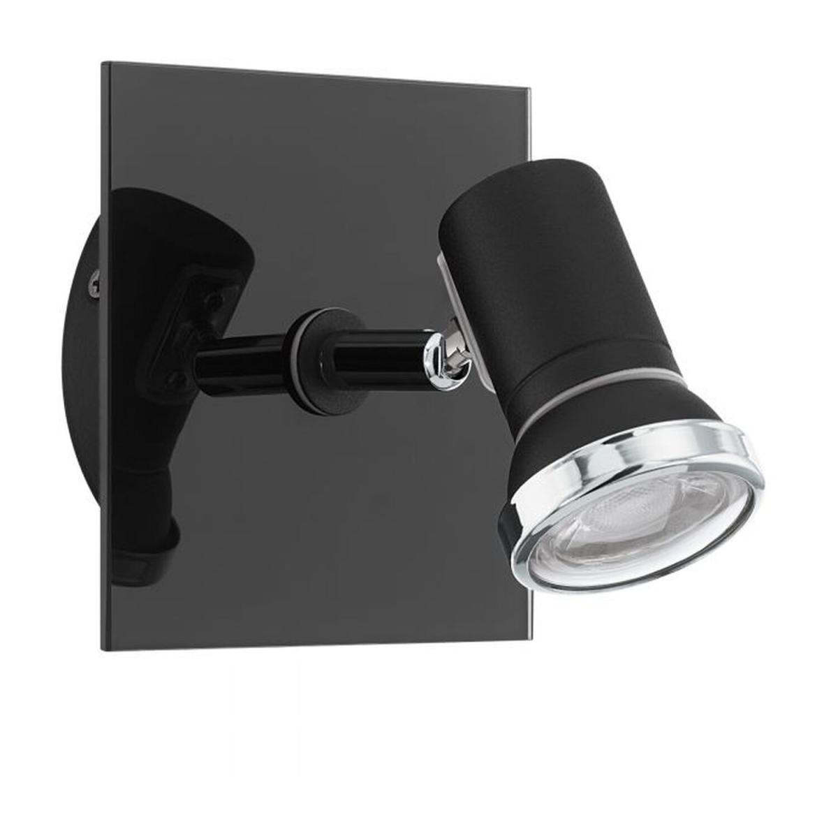 TAMARA 1 Single Spotlight Black Wall Lamp - Black – image 2