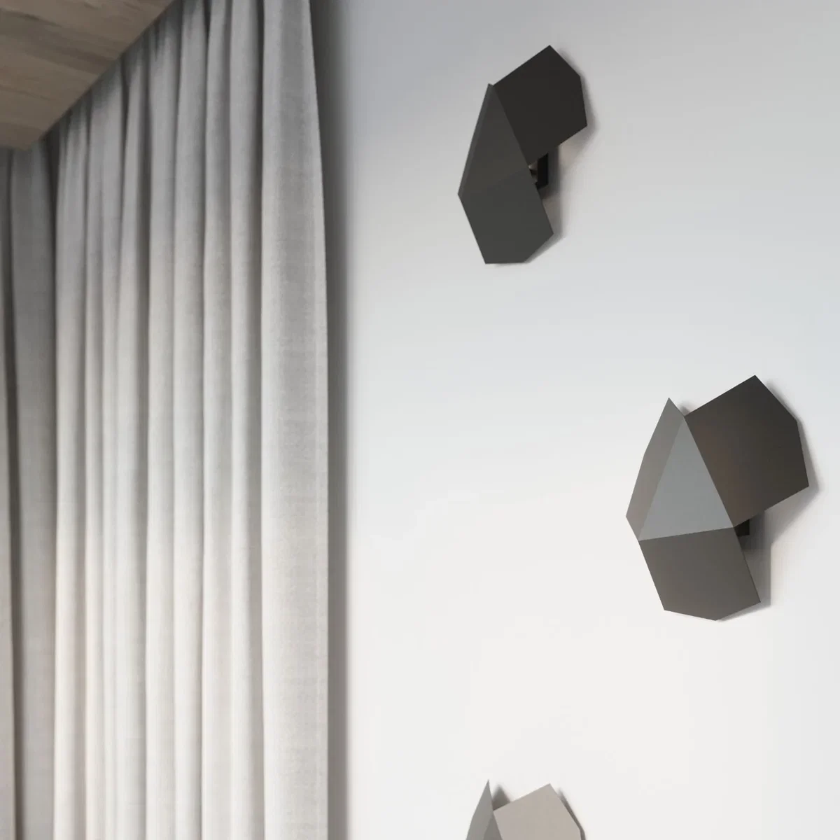 Wall lamp TRE black - black – image 6