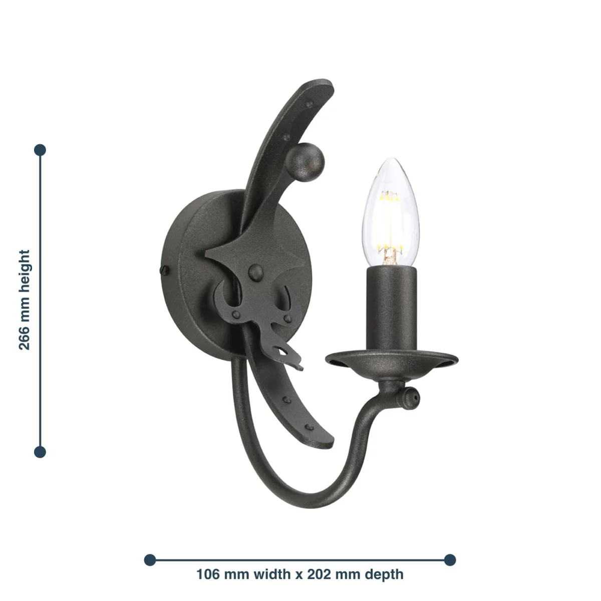 Windsor Wall Light Grey - Grey – image 3
