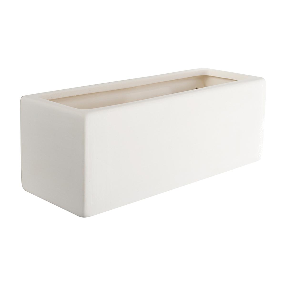 Pair Of Ceramic Block Paint Me Wall Lights - White – image 1