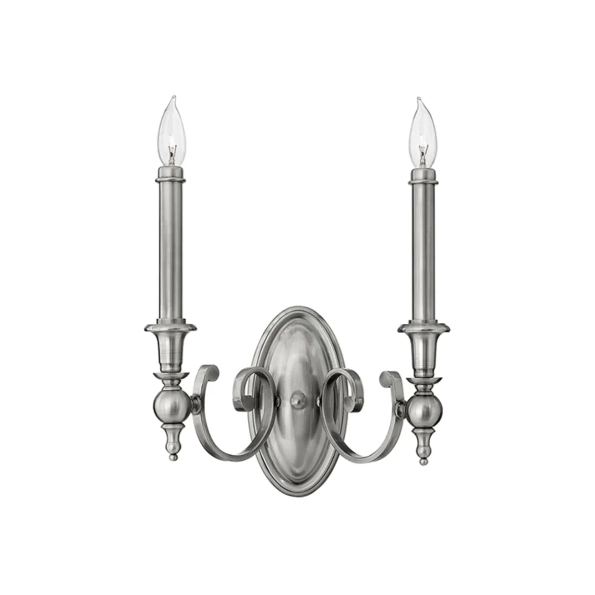 Yorktown Wall Light Nickel - Nickel – image 1