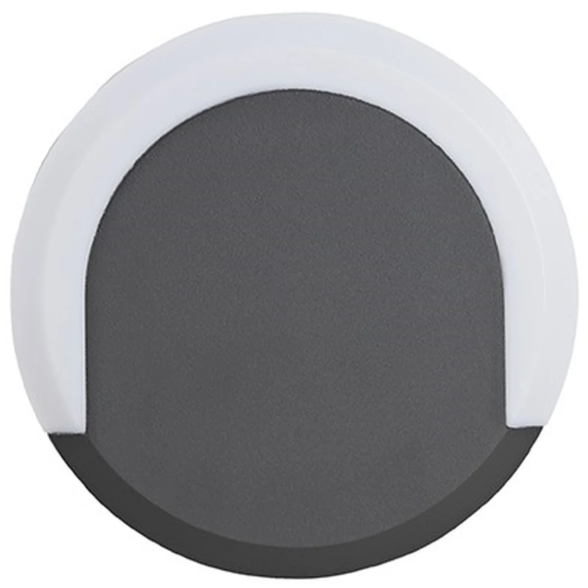 Biard Crescent Halo LED Large Circular Outdoor Wall Light - Black – image 3