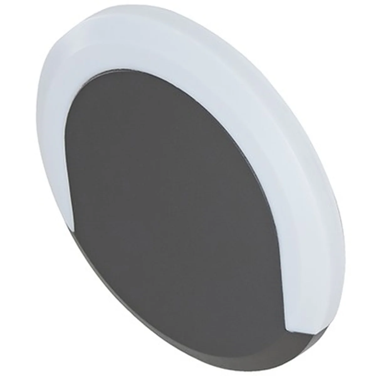 Biard Crescent Halo LED Large Circular Outdoor Wall Light - Black – image 4