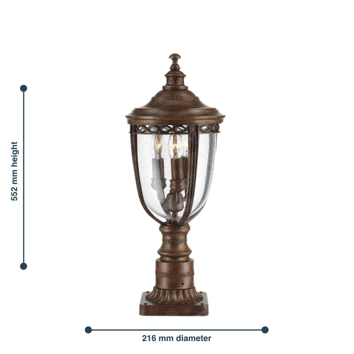 Elstead Lighting English Pedestal Light Bronze - Bronze – image 2