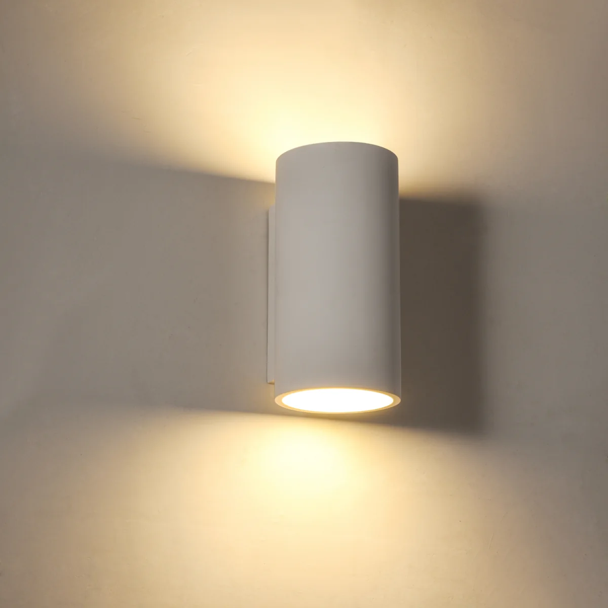 Andros 2lt Wall Washer Light - White Plaster – image 2