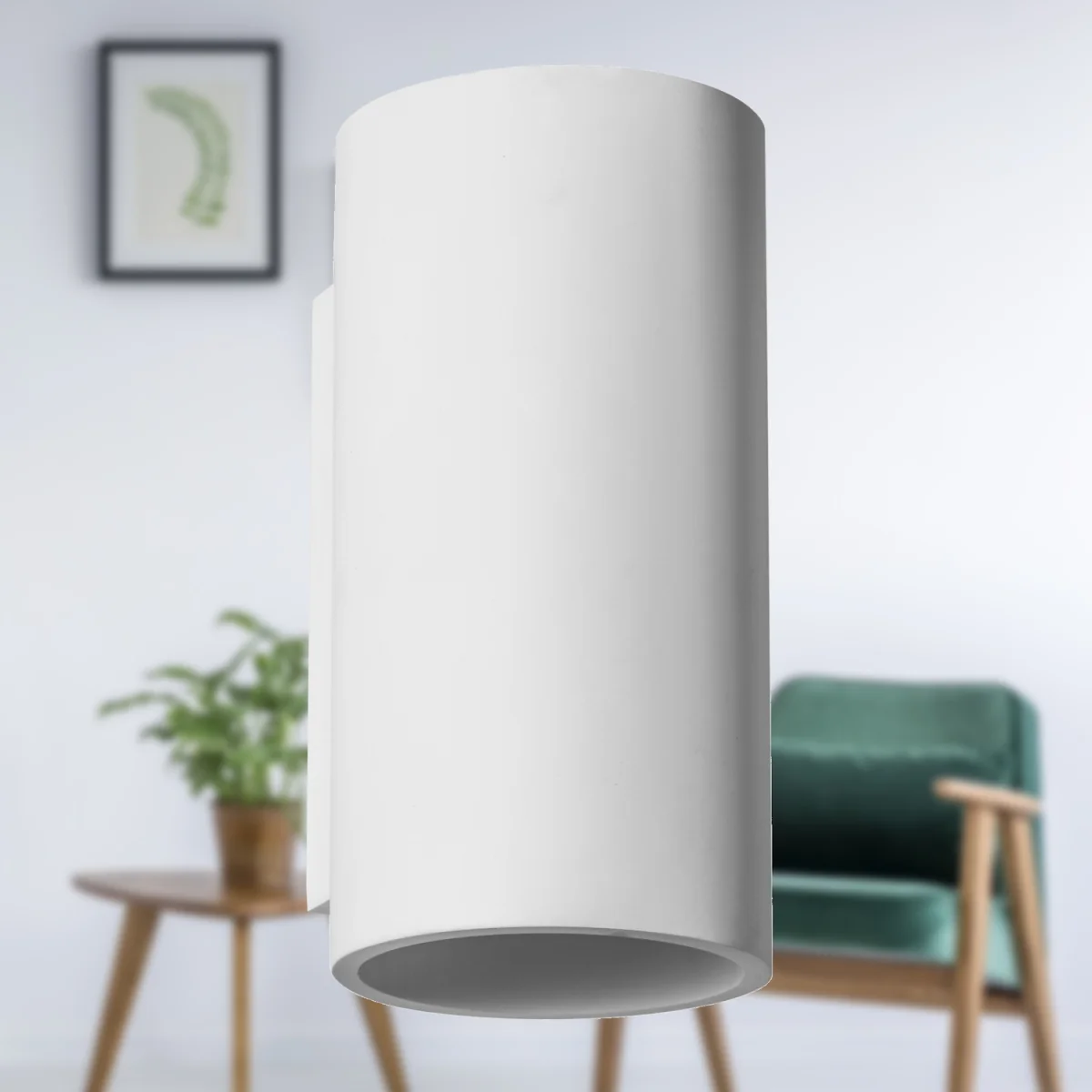 Andros 2lt Wall Washer Light - White Plaster – image 4