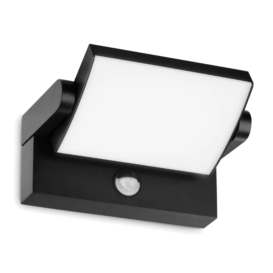Ideal Lux Lighting SWIPE Motion Wall Light Black - Black