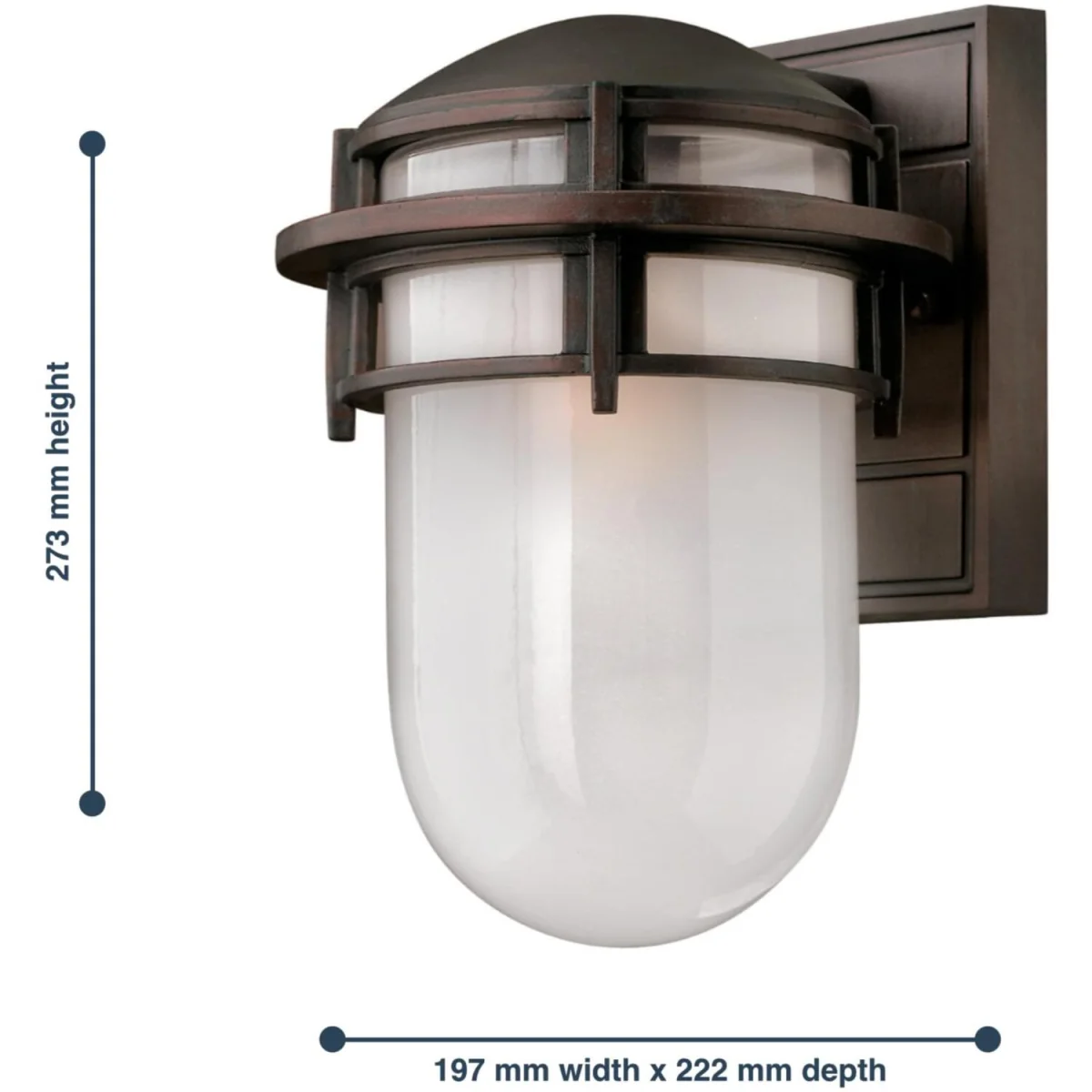 Elstead Lighting Reef Wall Light Bronze - Bronze – image 2