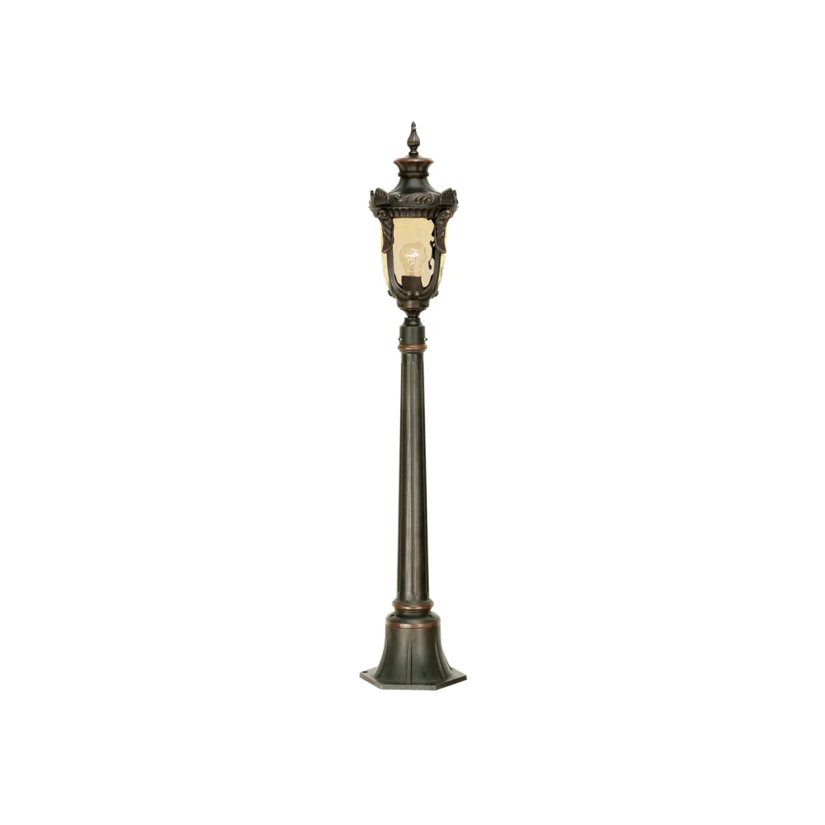 Philadelphia Bollard Light Bronze - Bronze – image 1