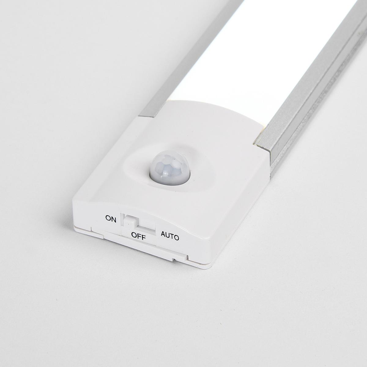 LED Cool White 40cm PIR Bar Light - White – image 7