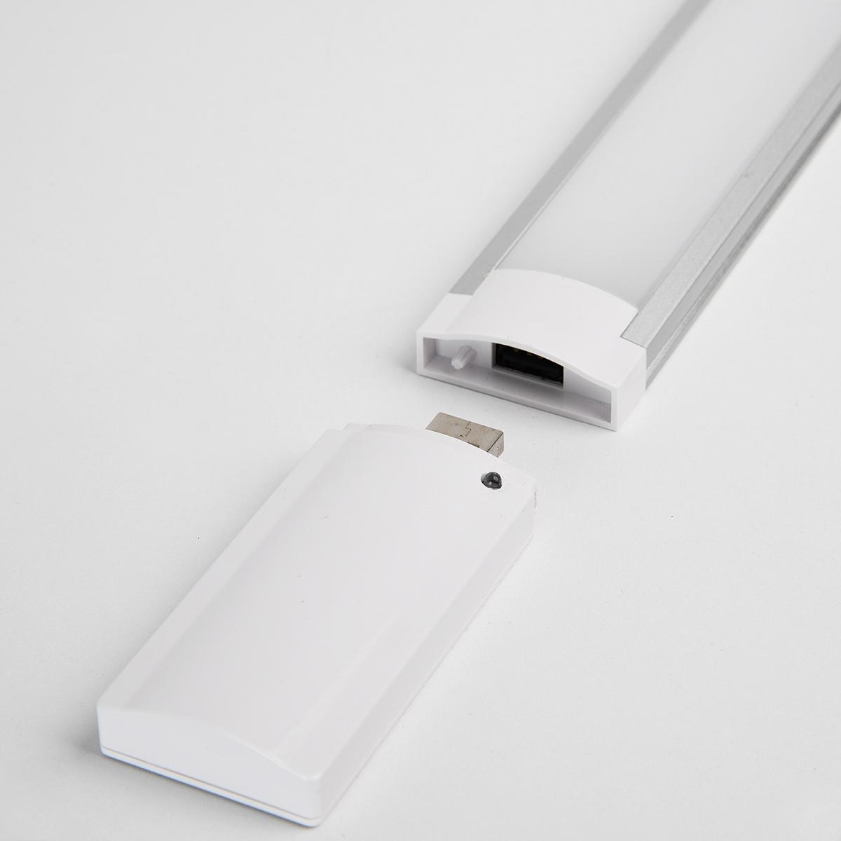 LED Cool White 40cm PIR Bar Light - White – image 9