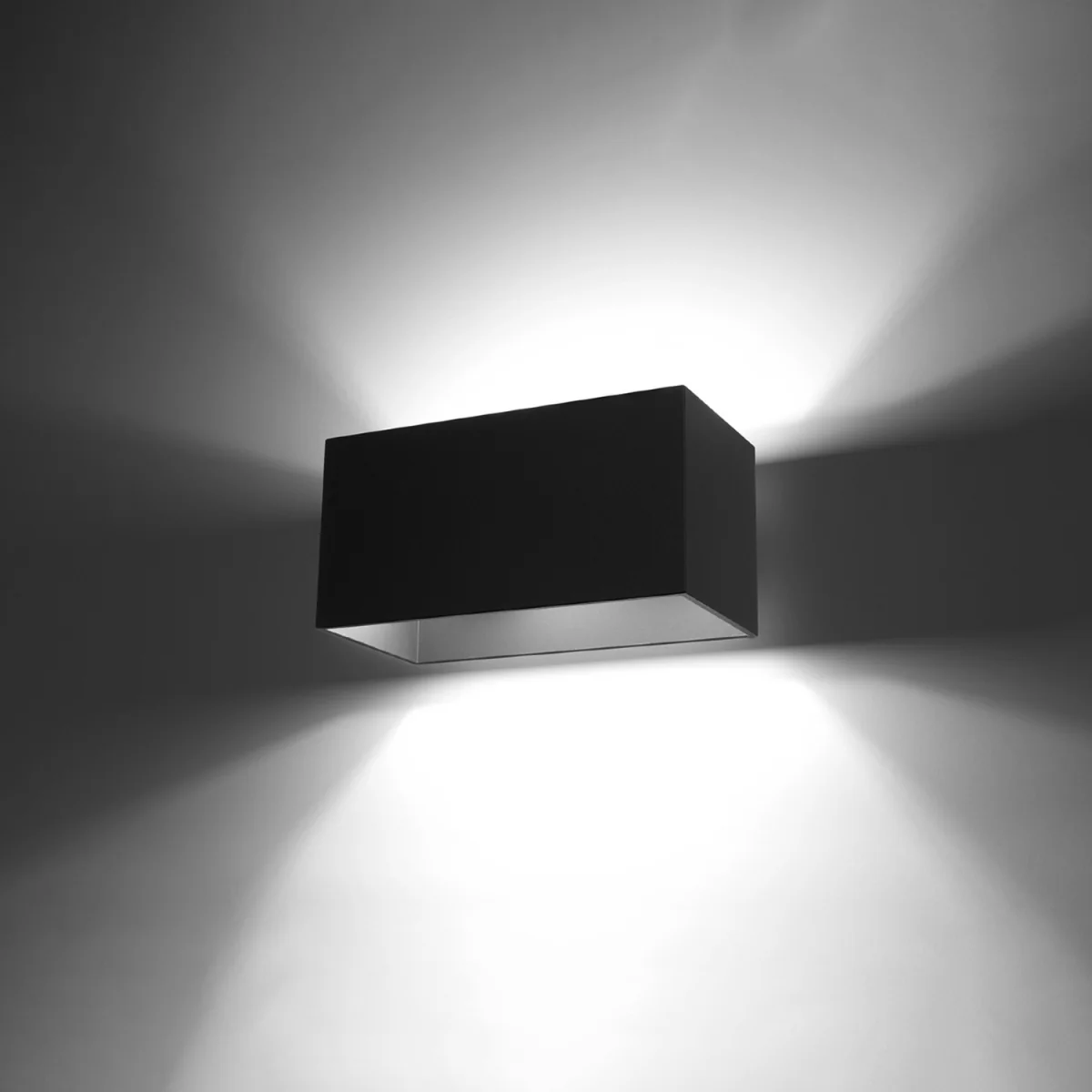 Wall lamp QUAD MAXI grey - black – image 3