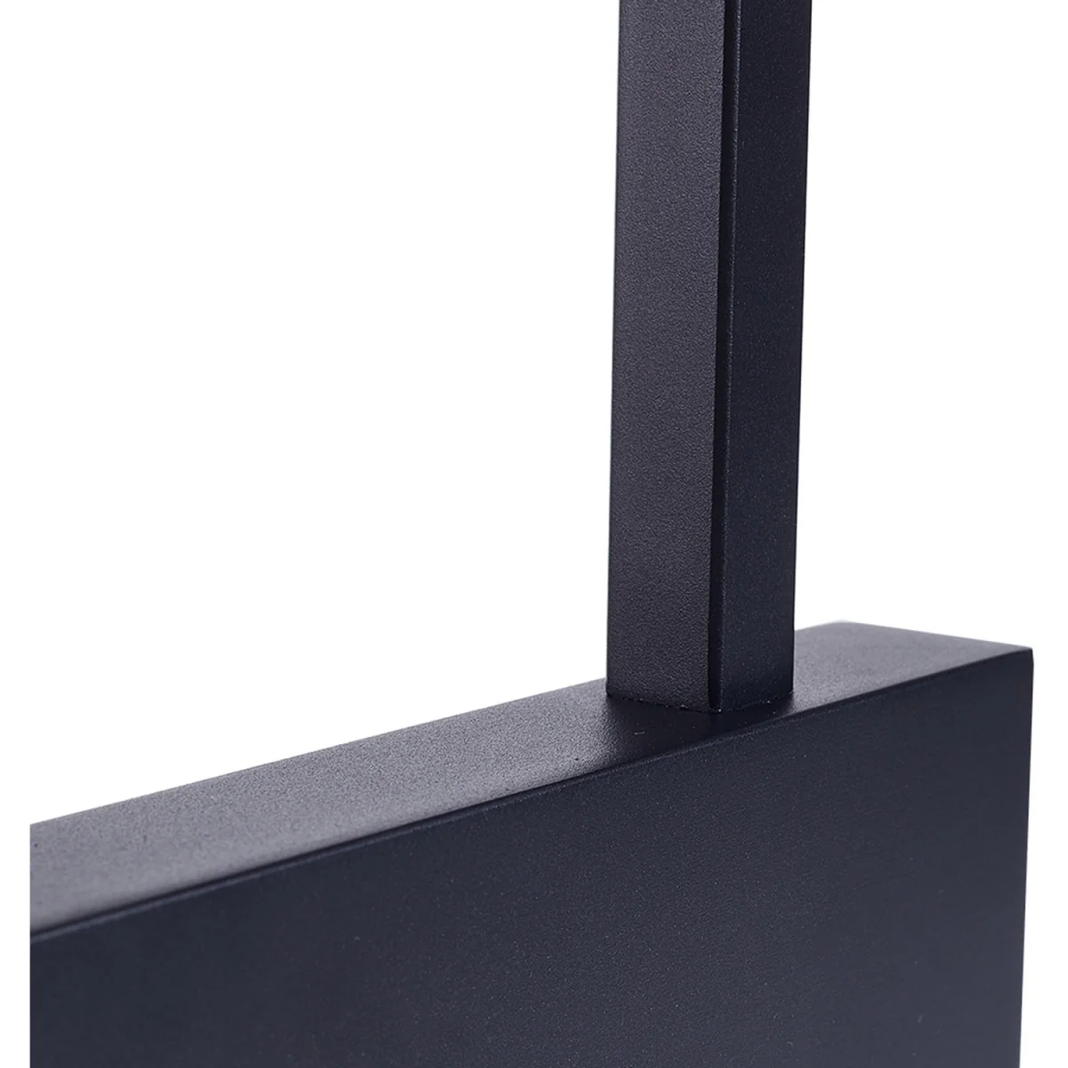 Sleek Wall Light with Digital Clock - Black – image 4